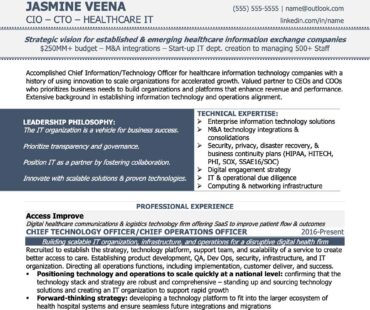 Preview Healthcare Chief Technology Officer / CIO